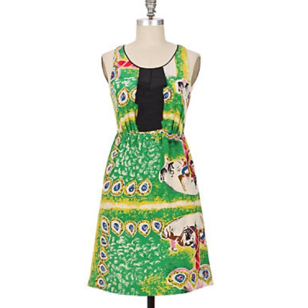 Anthropologie Moulinette Soeurs Panoply Dress Size 6